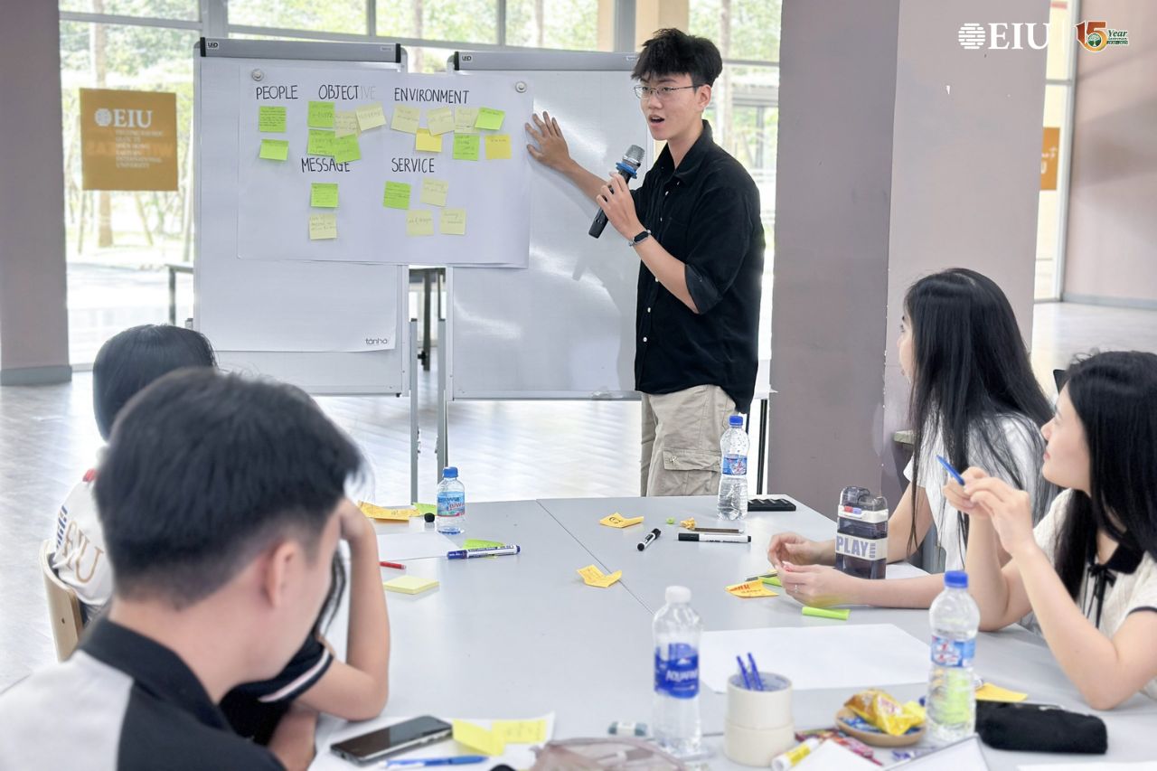 Đào tạo phương pháp tư duy thiết kế cho sinh viên