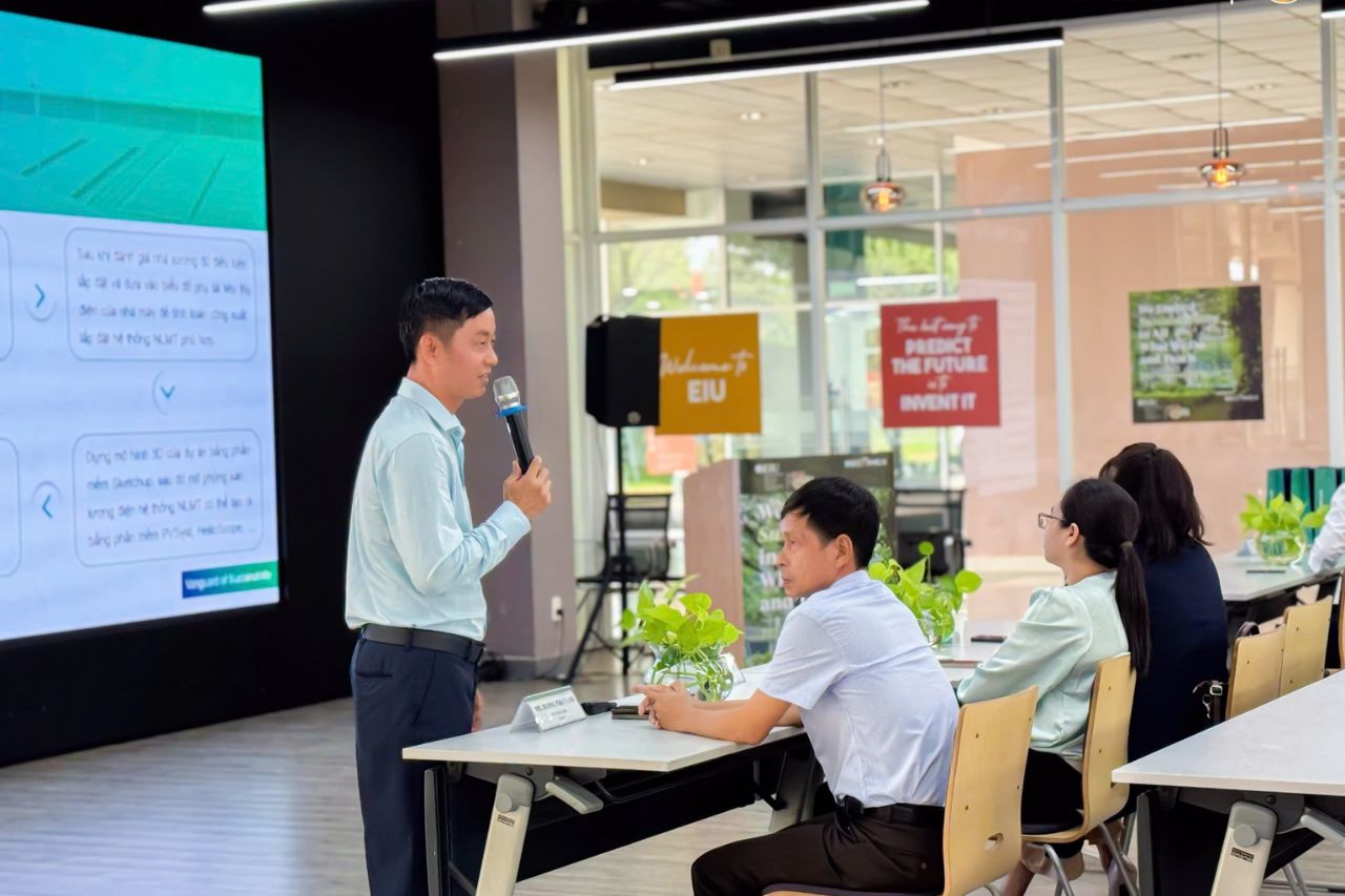 Các chuyên gia từ VSSES chia sẻ tại Hội thảo