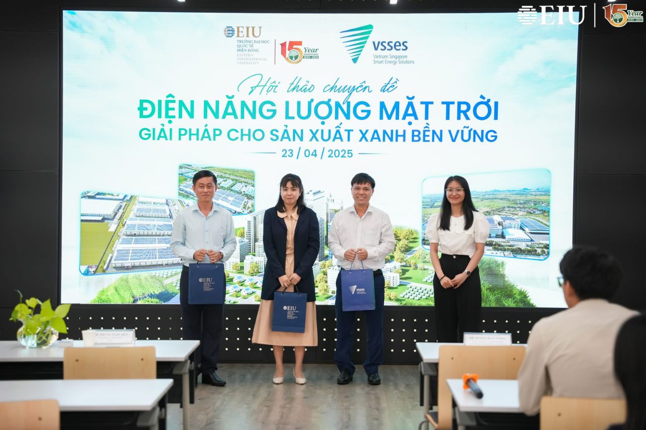 Hội thảo "Renewable Energy Solutions for Green & Sustainable Manufacturing"