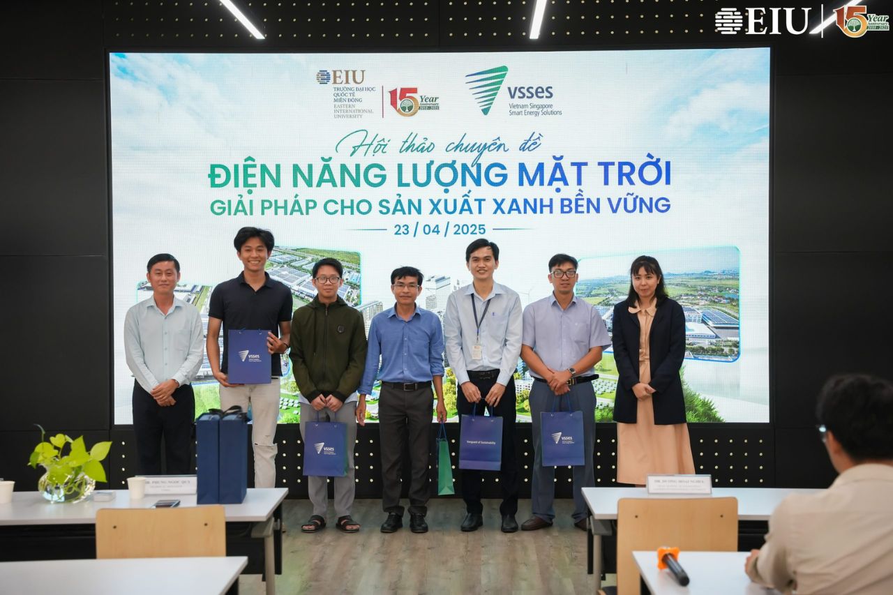 Hội thảo "Renewable Energy Solutions for Green & Sustainable Manufacturing"