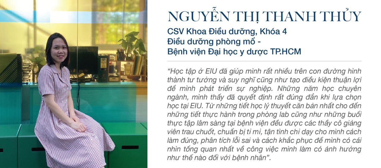 Nguyễn Thị Thanh Thủy - Khoa ĐIều dưỡng - Khóa 4