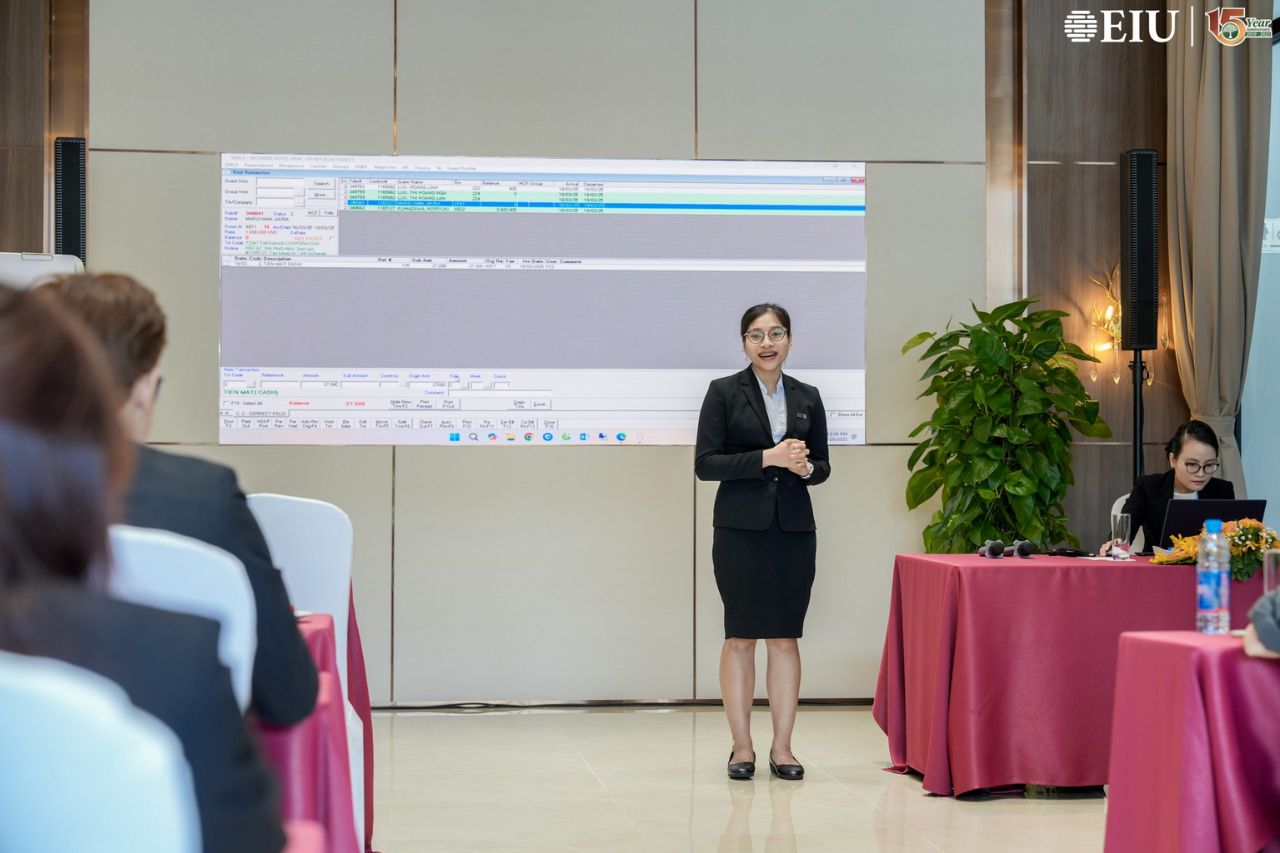 Cưu sinh viên EIU chia sẻ đến các bạn sinh viên