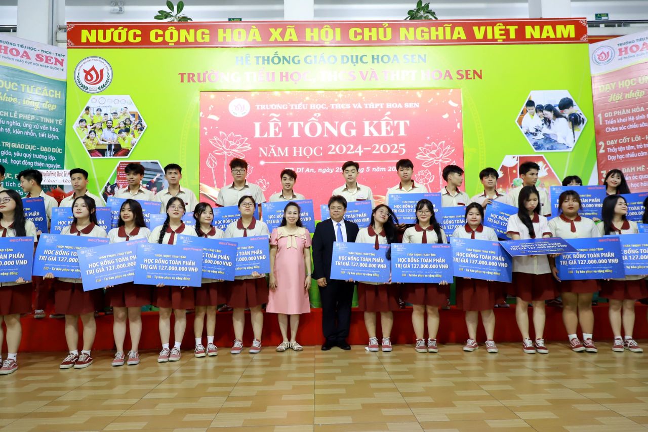 EIU ký hợp tác với Trường Tiểu học, THCS và THPT Hoa Sen