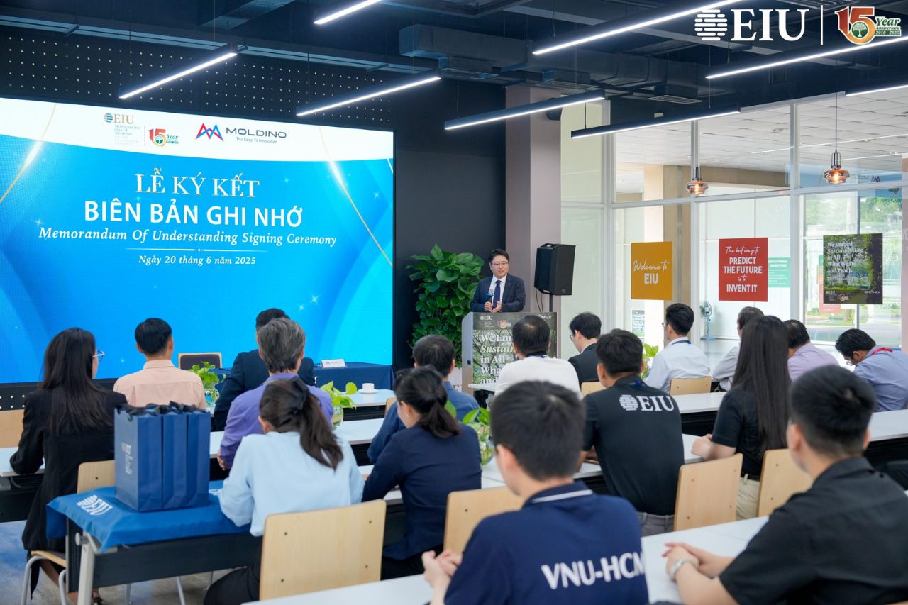 EIU ký kết biên bản ghi nhớ với MOLDINO