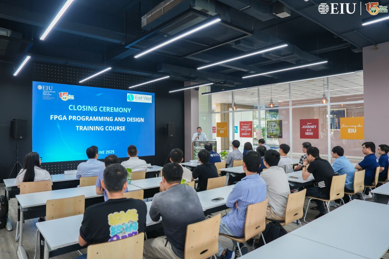 Ông Robert Silvestre – Engineering Director EWI gửi lời cám ơn đến EIU