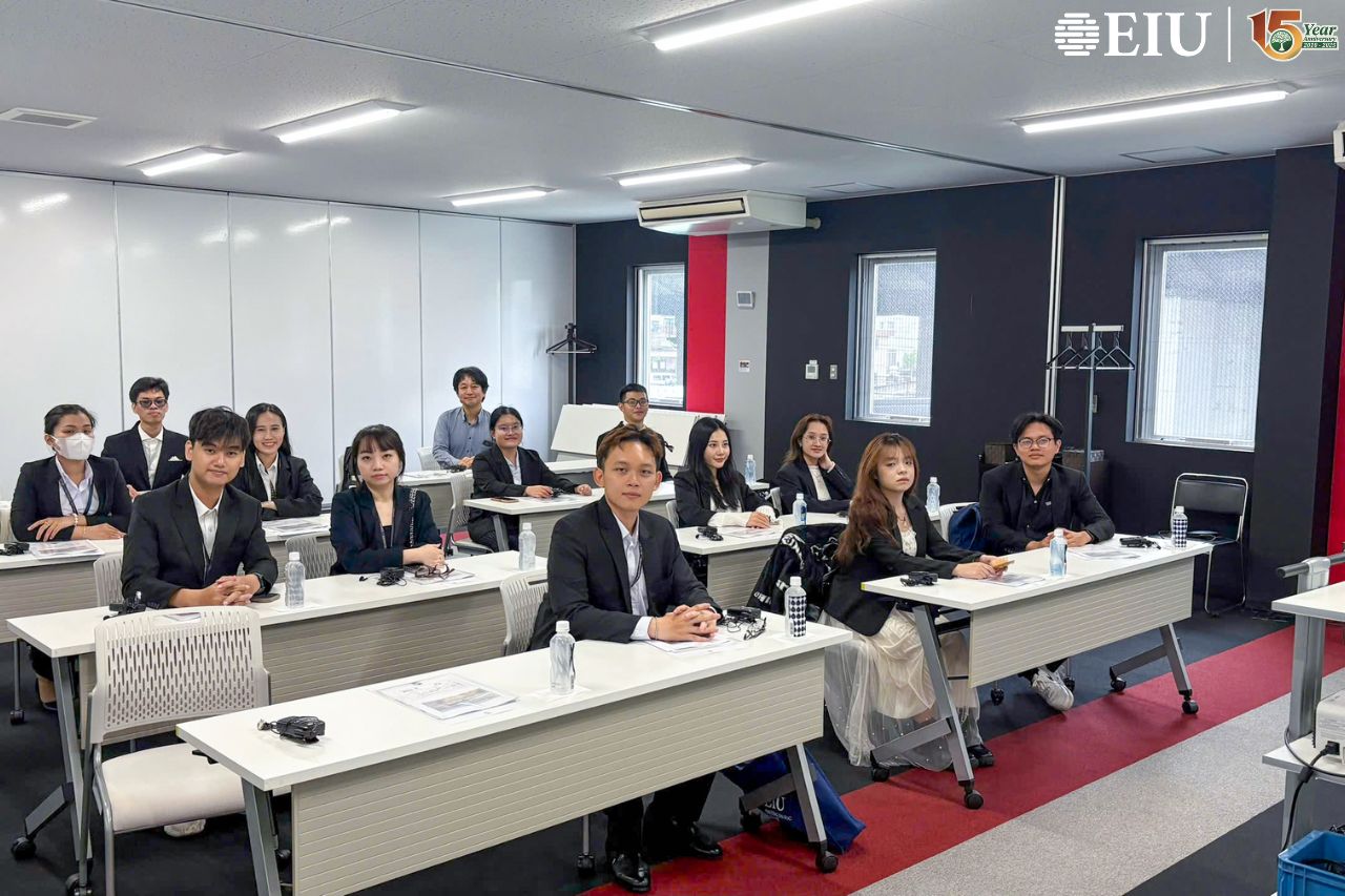 Sinh viên EIU học tập, giao lưu tại các trường đại học ở Nhật Bản